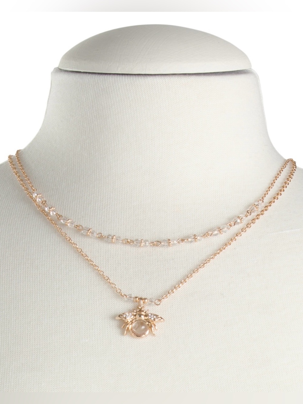 Patricia Nash Layered Bee Necklace
